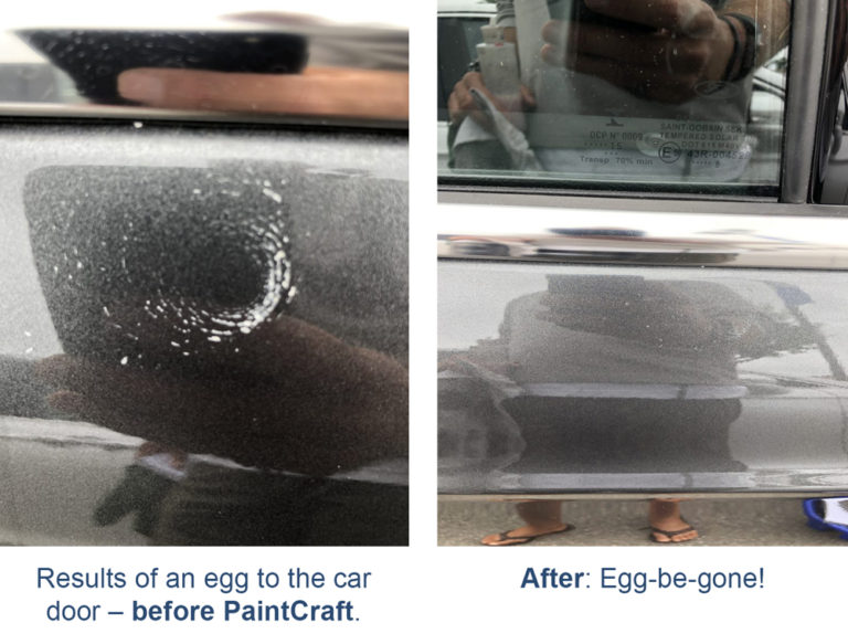 Before-and-after-egged-car
